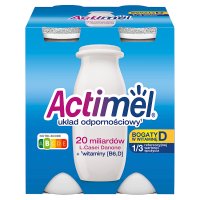 Danone Actimel Mleko smak klasyczne (4X100 g)
