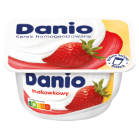 Danone Danio Serek homogenizowany truskawkowy (130 g)