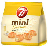 7 Days Mini Croissant z nadzieniem o smaku spumante (185 g)