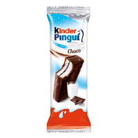 Kinder Pingui Choco Biszkopt z mlecznym nadzieniem pokryty czekoladą (30 g)