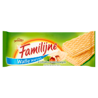 Familijne Wafle o smaku orzechowym (180 g)