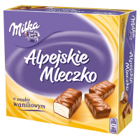 Milka Alpejskie Mleczko Waniliowe (330 g)