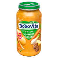 BoboVita Warzywa w potrawce z cielęciną 1-3 lata (250 g)