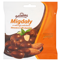 Jutrzenka Migdały w mlecznej czekoladzie (80 g)