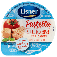 Lisner Pastella Pasta z tuńczyka z pomidorami (80 g)