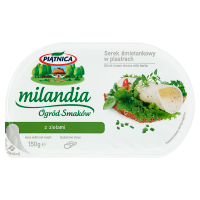 Piątnica Milandia Ser twarogowy z mascarpone cebulka szalotka i zioła (150 g)