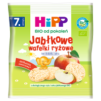 HiPP BIO Jabłkowe wafelki ryżowe po 7. miesiącu (30 g)