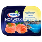 Mlekpol Norweski smak Serek topiony z łososiem i koprem