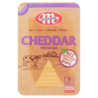Mlekovita Cheddar Premium Ser w plastrach (150 g)