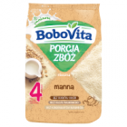 BoboVita Porcja Zbóż Kaszka mleczna manna po 4 miesiącu