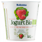 Bakoma Jogurt Bio z truskawkami