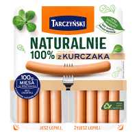Tarczyński Naturalnie Parówki 100% z kurczaka (160 g)