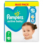 Pampers Active Baby, rozmiar 7, 15 kg+ (40 szt)