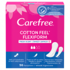 Carefree Cotton Flexiform Wkładki higieniczne świeży zapach