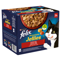 Felix Sensations Karma dla kotów wiejskie smaki w galaretce (24x85 g)