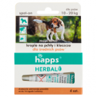 Happs Herbal Krople na pchły i kleszcze dla średnich psów