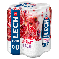 Lech Free Piwo bezalkoholowe granat i acai (4 x 500 ml)