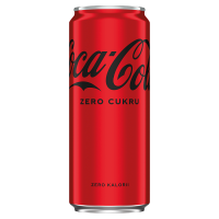 Coca-Cola Zero, napój gazowany (330 ml)