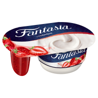 Danone Fantasia Jogurt kremowy z truskawkami
