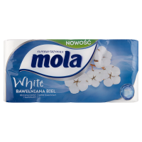 Mola Papier toaletowy biały (8 szt)