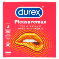 Durex Prezerwatywy Pleasuremax (3 szt)