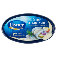 Lisner Filety śledziowe w sosie śmietanowym (160 g)