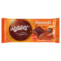 Wawel Kasztanki kakaowe z wafelkami Czekolada nadziewana (100 g)