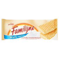Familijne Wafle o smaku śmietankowym (180 g)