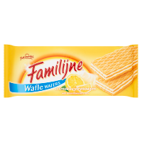 Familijne Wafle o smaku cytrynowym (180 g)