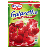 Dr.Oetker galaretka o smaku wiśniowym (77 g)