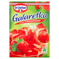 Dr. Oetker Galaretka o smaku truskawkowym (77 g)