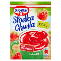 Dr. Oetker Słodka Chwila Kisiel smak truskawka (30 g)