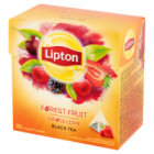 Lipton Herbata czarna aromatyzowana owoce leśne (20 szt)