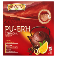 Big-Active Herbata czerwona Pu-erh o smaku cytrynowym