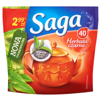 Saga herbata czarna (40 szt)