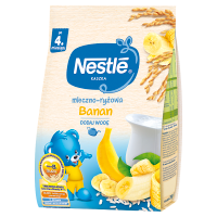 Nestlé Kaszka mleczno-ryżowa z bananami po 4 miesiącu