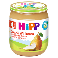 HiPP BIO Gruszki Williamsa po 4 miesiącu (125 g)