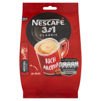 Nescafé 3in1 Classic Rozpuszczalny napój kawowy (10 szt)