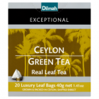 Dilmah Exceptional ceylon green tea (20 szt)