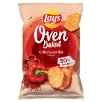 Lay's Oven Baked Pieczone formowane chipsy ziemniaczane o smaku grillowanej papryki