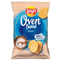 Lay's Oven Baked Pieczone formowane chipsy ziemniaczane solone (125 g)