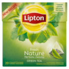Lipton Fresh Nature Herbata zielona piramidki