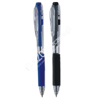 Pentel długopis automatyczny BK437 niebieski i czarny (2 szt)