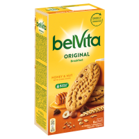 belVita Breakfast Ciastka zbożowe z miodem orzechami i kawałkami czekolady (300 g )