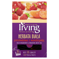 Irving Herbata biała poziomkowa z mandarynką