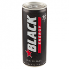 Black energy drink, napój energetyczny (250 ml)