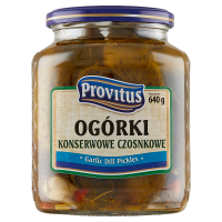 Provitus Ogórki konserwowe czosnkowe