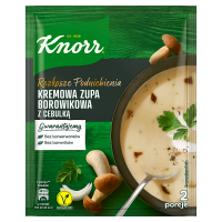 Knorr Rozkosze podniebienia Kremowa zupa borowikowa z cebulką