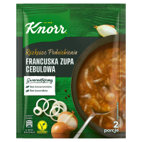 Knorr Rozkosze podniebienia Francuska zupa cebulowa z prażonej cebulki (31 g)
