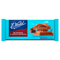 E. Wedel Czekolada mleczna o smaku deseru brownie (290 g)